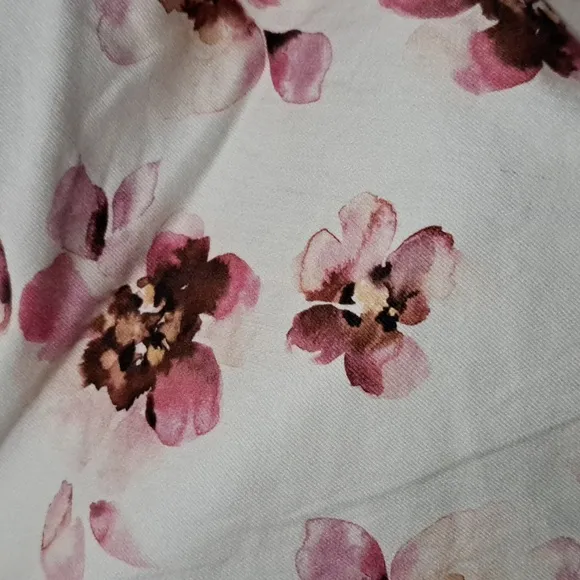 NYDJ Printed Stretch Jean Shorts