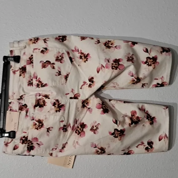 NYDJ Printed Stretch Jean Shorts