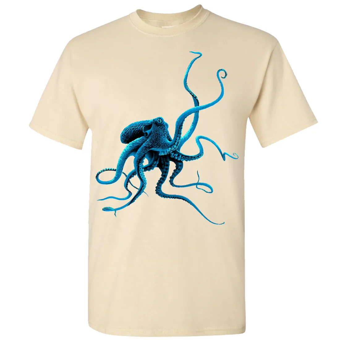 Octopus T-shirt/tee Asst Colors
