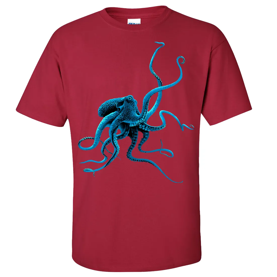 Octopus T-shirt/tee Asst Colors