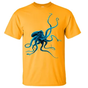 Octopus T-shirt/tee Asst Colors