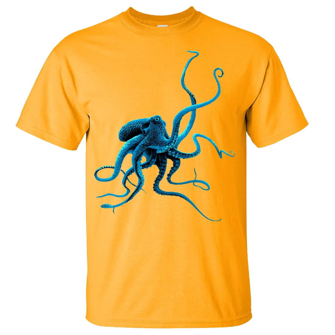Octopus T-shirt/tee Asst Colors