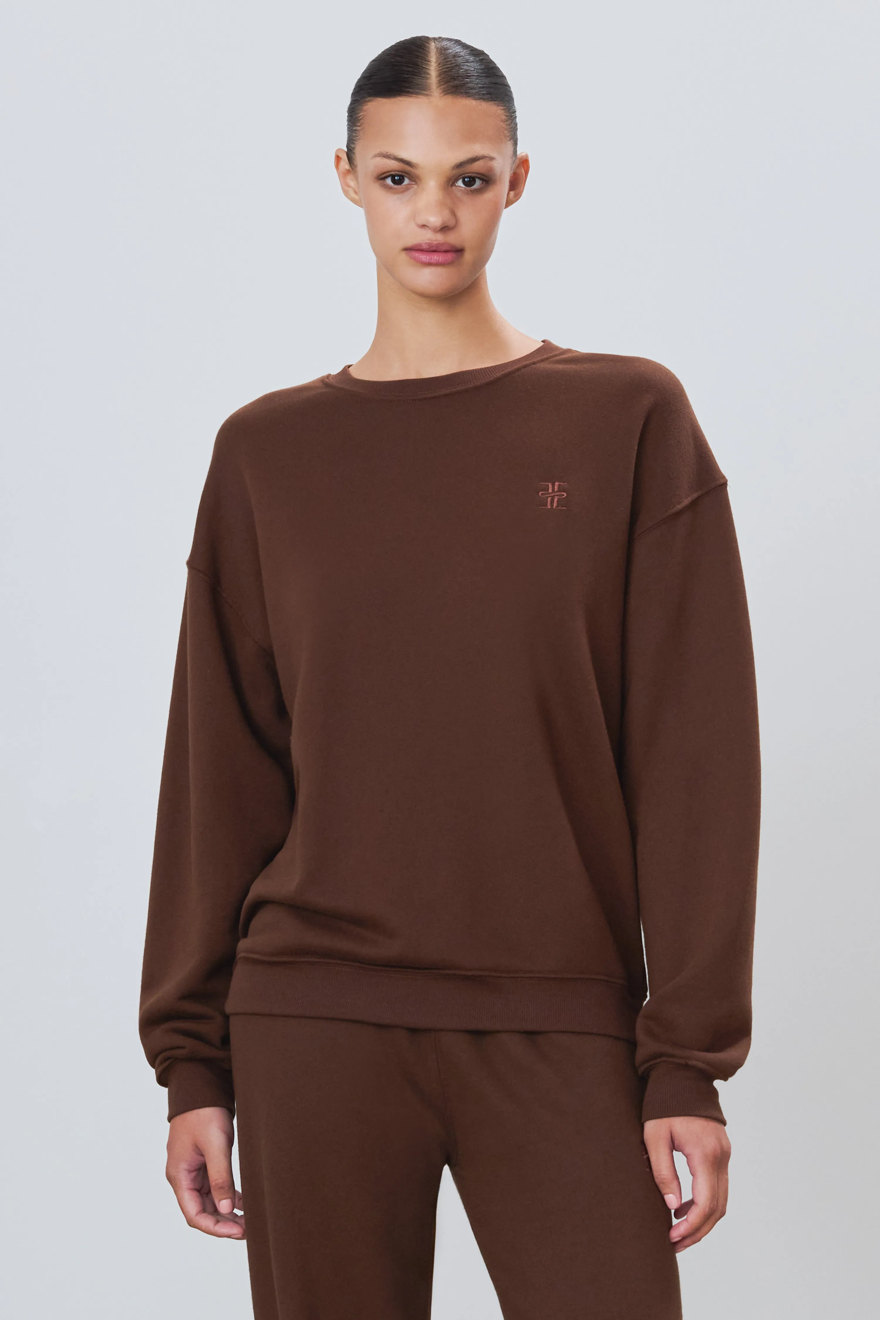 Oversized Crewneck Sweatshirt