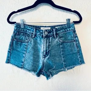 PacSun, Los Angeles high rise denim shorts, size 24