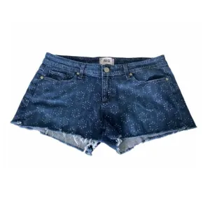 Paige Boho Cheeky Cut Off Denim Shorts 29 NWOT