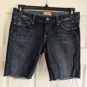 Paige Denim Laurel Canyon Cutoff Shorts Size 29