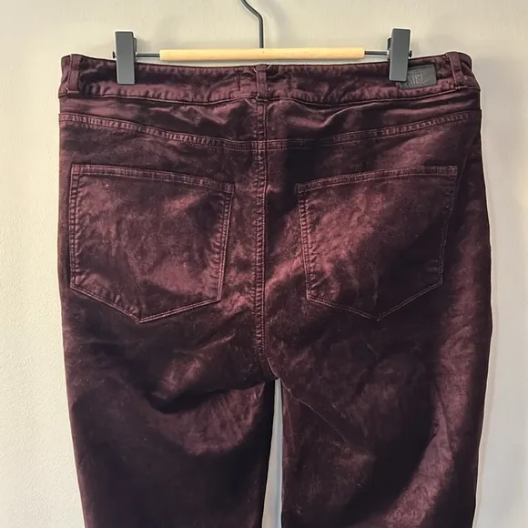 Paige Hoxton Ankle‎ Velvet Jeans Sz 31