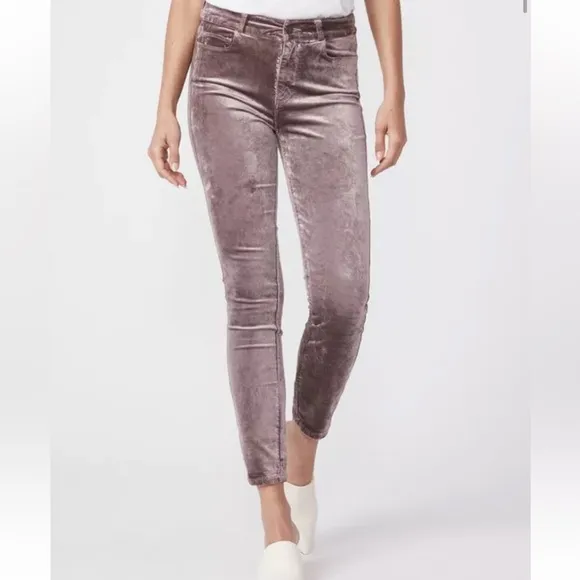 Paige Hoxton Ankle‎ Velvet Jeans Sz 31