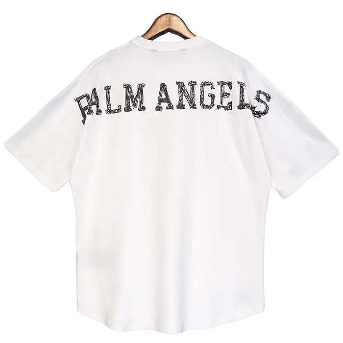 PALM ANGELS Sunset Palm Trees T-Shirt