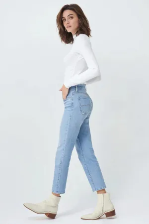 Pantalón Vaquero True Cropped Slim Claro