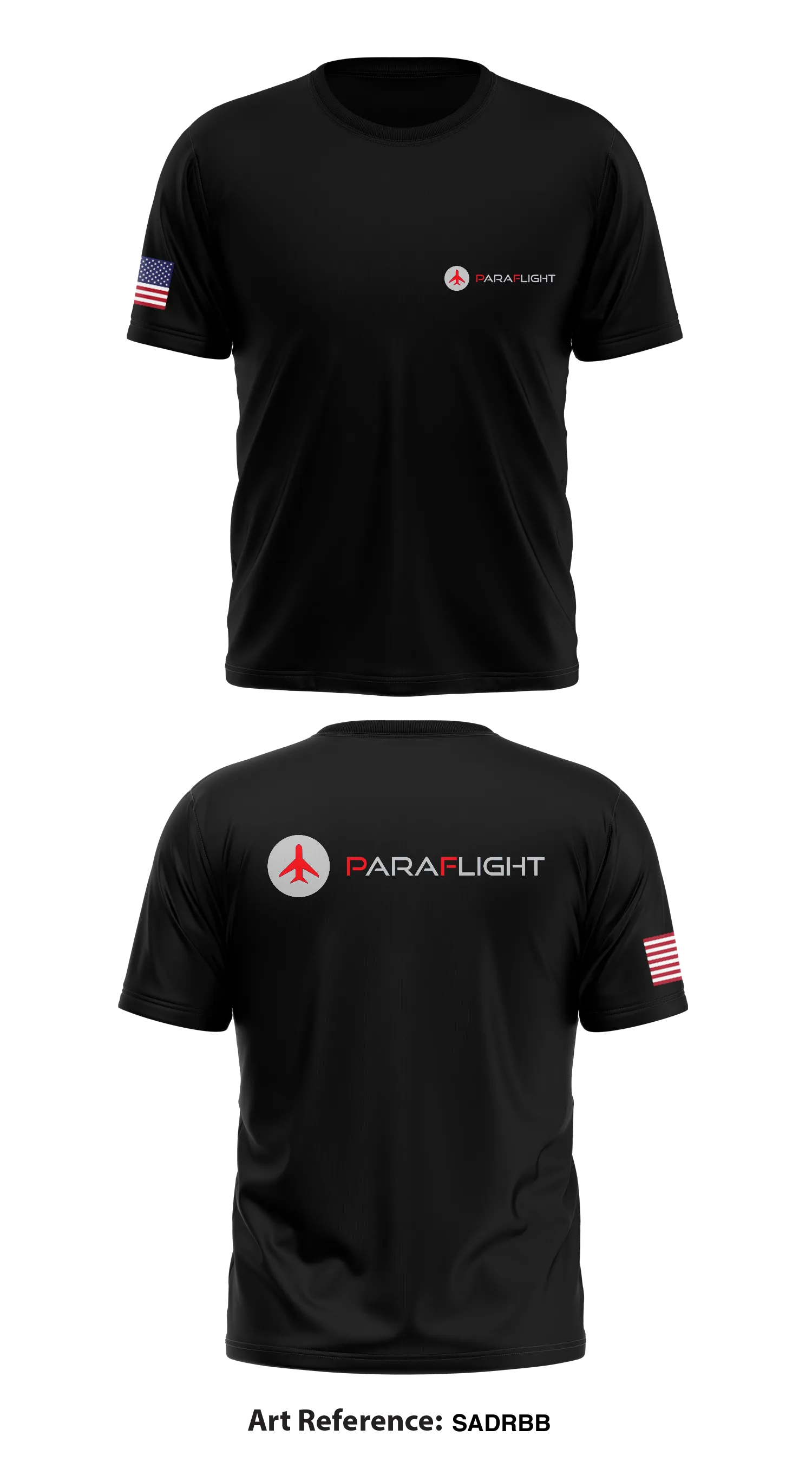 ParaFlight Store 1 Core Men's SS Performance Tee - sadrbB