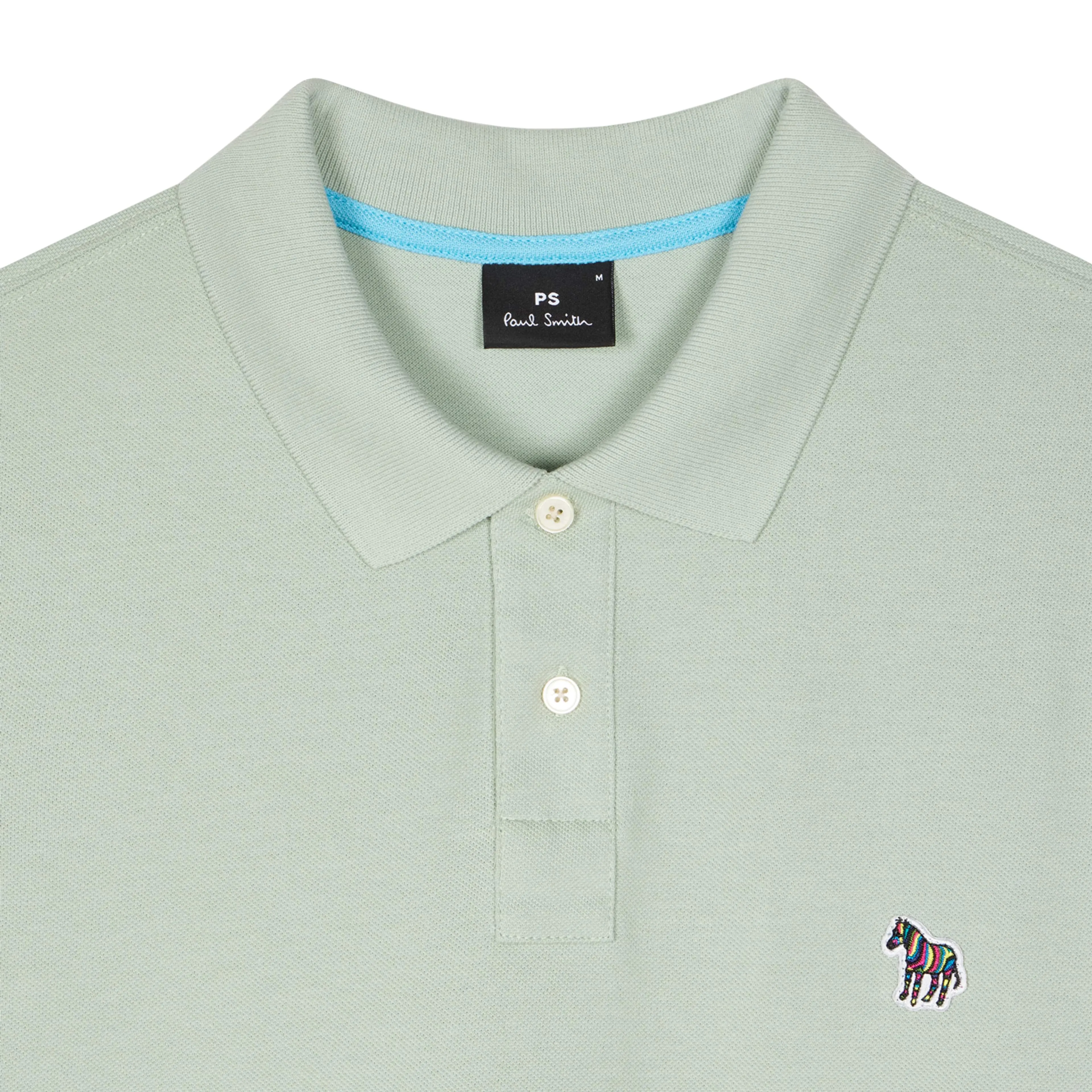 PAUL SMITH ZEBRA LOGO POLO SHIRT