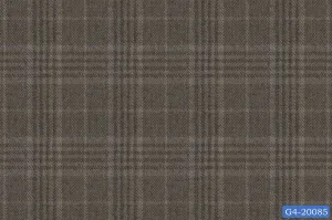 Peanut Brown Prince of Wales Check Suit