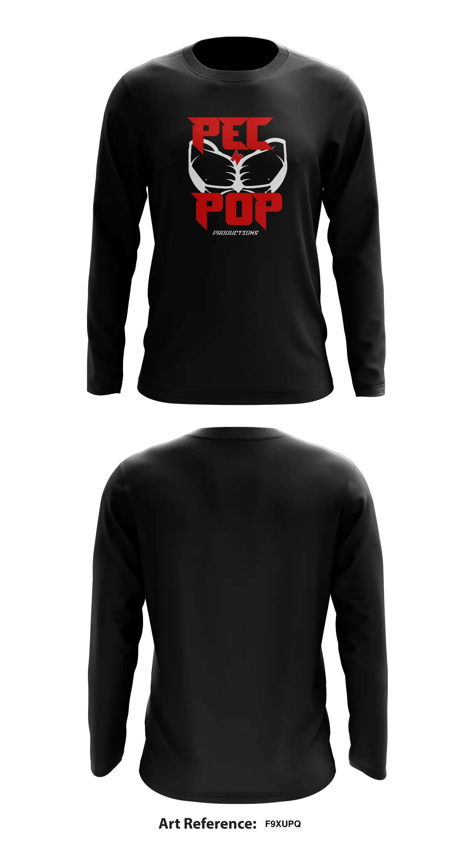 PECnPOP PRODUCTIONS Store 1 Core Men's LS Performance Tee - f9XupQ