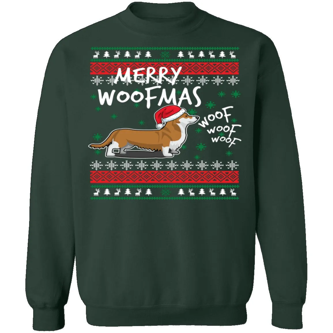 Pembroke Welsh Corgi Ugly Christmas Sweater