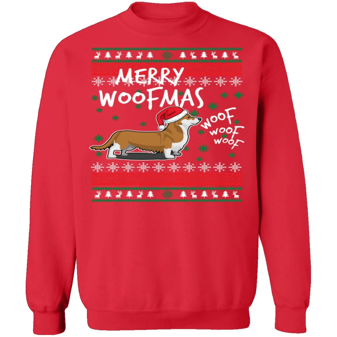 Pembroke Welsh Corgi Ugly Christmas Sweater