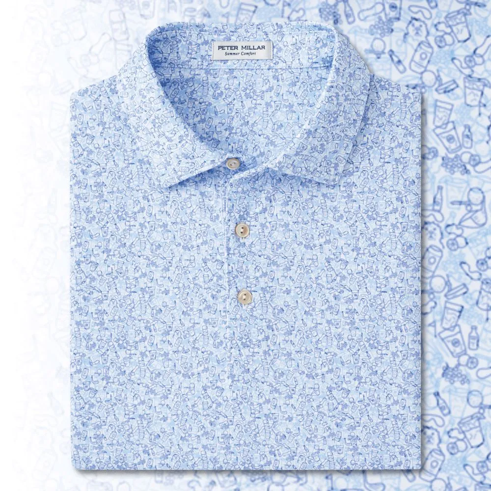 Peter Millar Dazed & Transfused Performance Jersey Polo