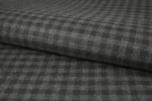 Pewter Grey With Gingham Check Suit
