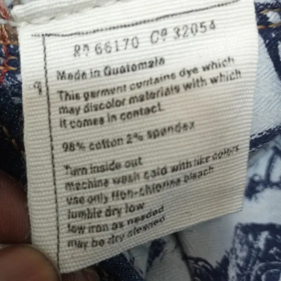 Pilcro and the Letterpress Stet Fit Slim Jeans Size 26