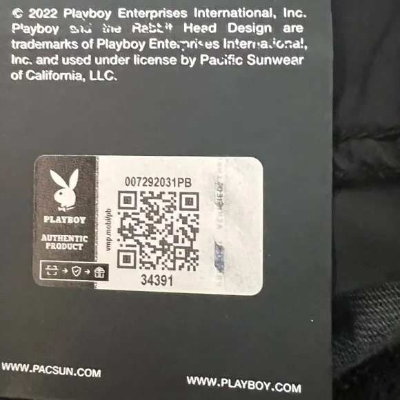 PLAYBOY By PacSun Denim Black Wash Jeans High Rise Straight Leg Slit Hem Size 24