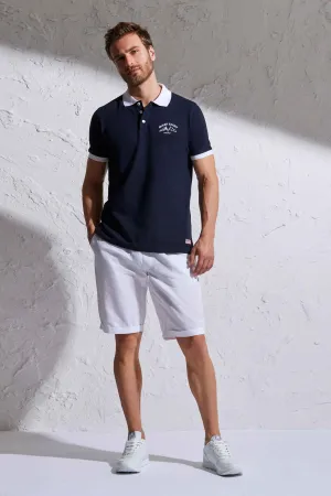 Polo blu