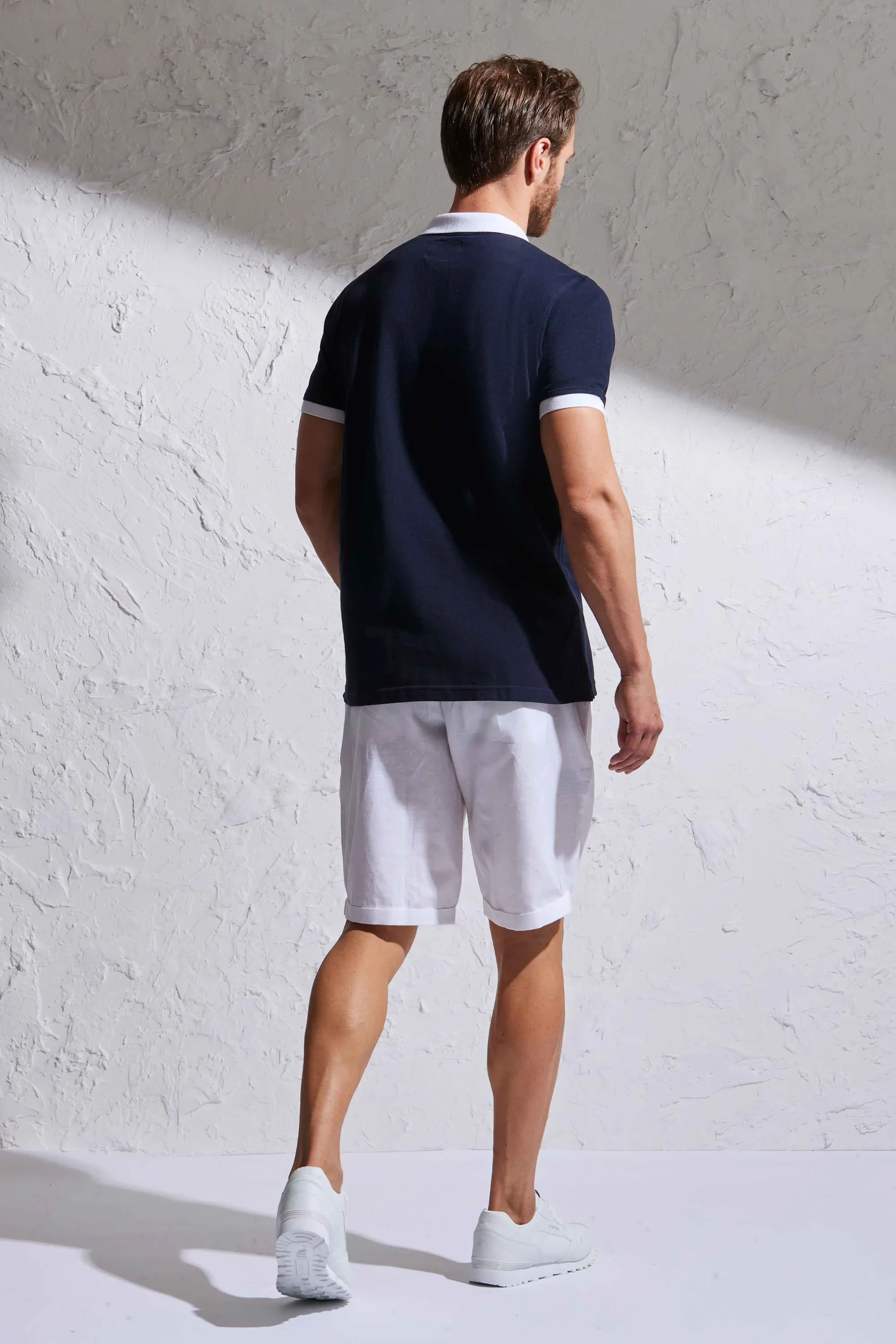 Polo blu