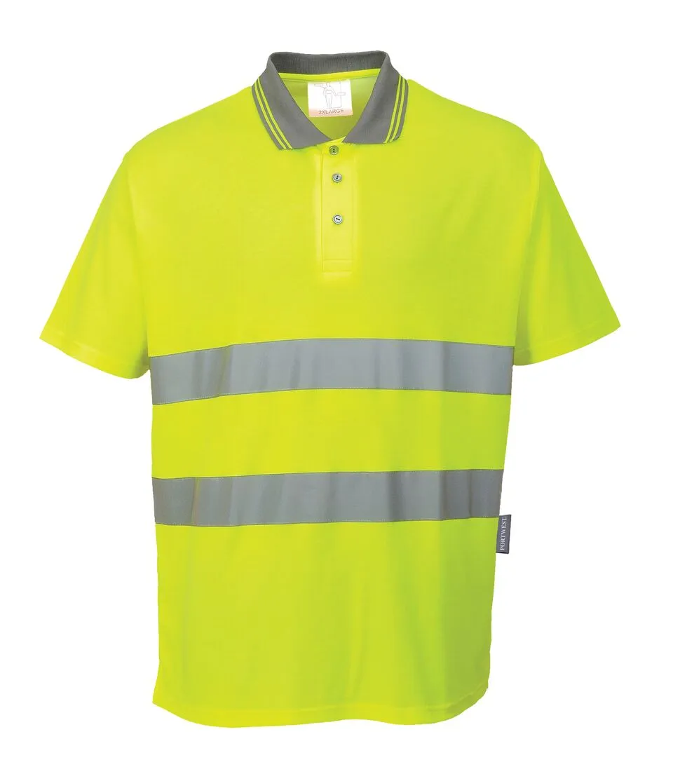 Polo Cotton Comfort Alta Visibilità