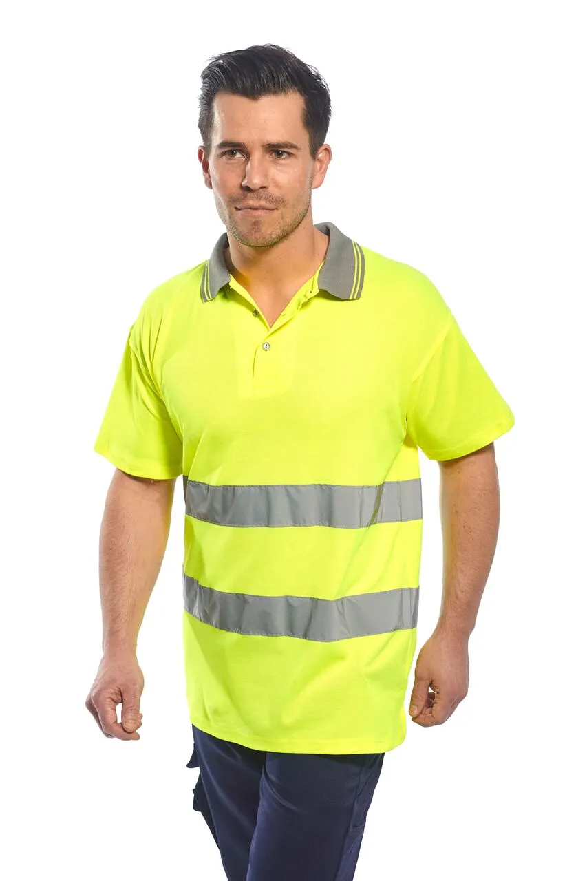 Polo Cotton Comfort Alta Visibilità