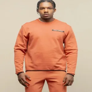 Polo Sport Long Sleeve Tech Fleece Sweater Top Orange