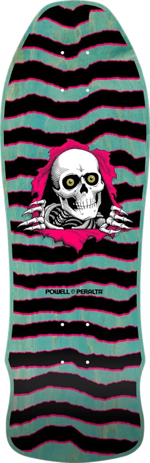 POWELL PERALTA deck - Ripper GeeGah - Teal Stain