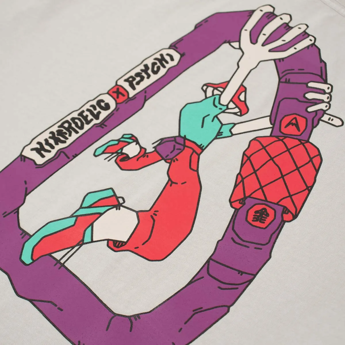 Psychi X Hikerdelic Hang On T-Shirt