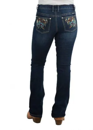 Pure Western Jeans Womens Lucinda Straight Cut 32in Leg (PCP2208421)