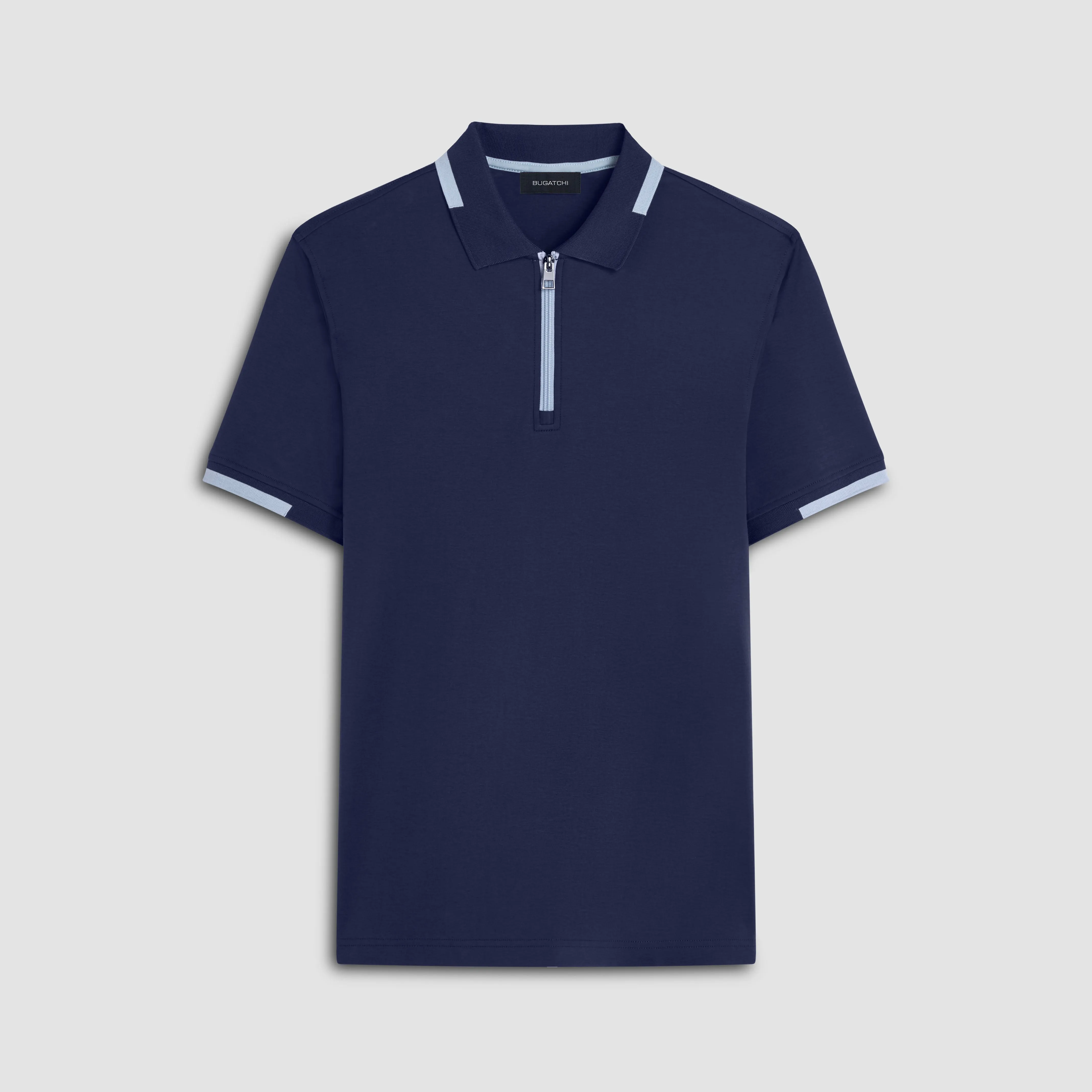Quarter Zip Polo Shirt