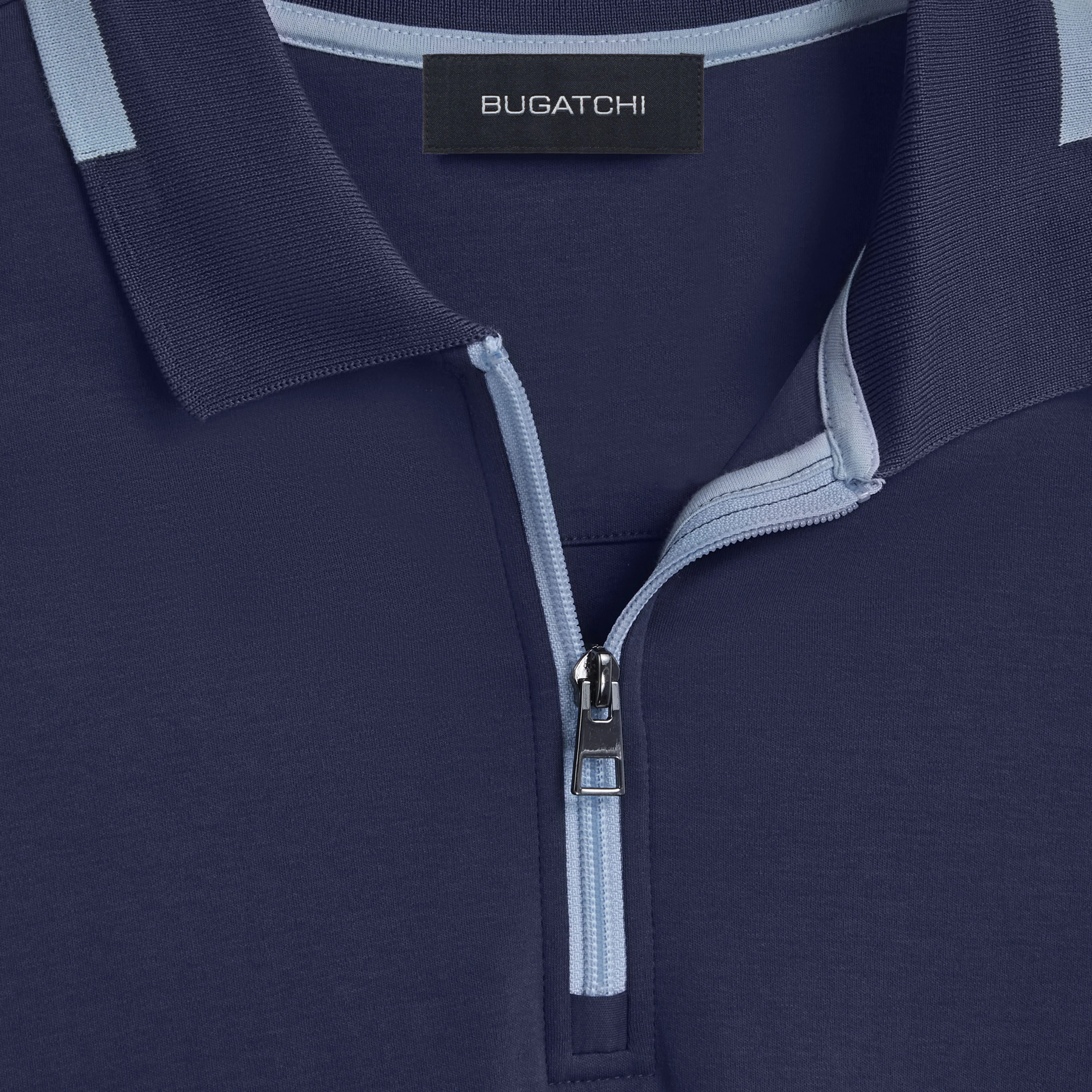 Quarter Zip Polo Shirt