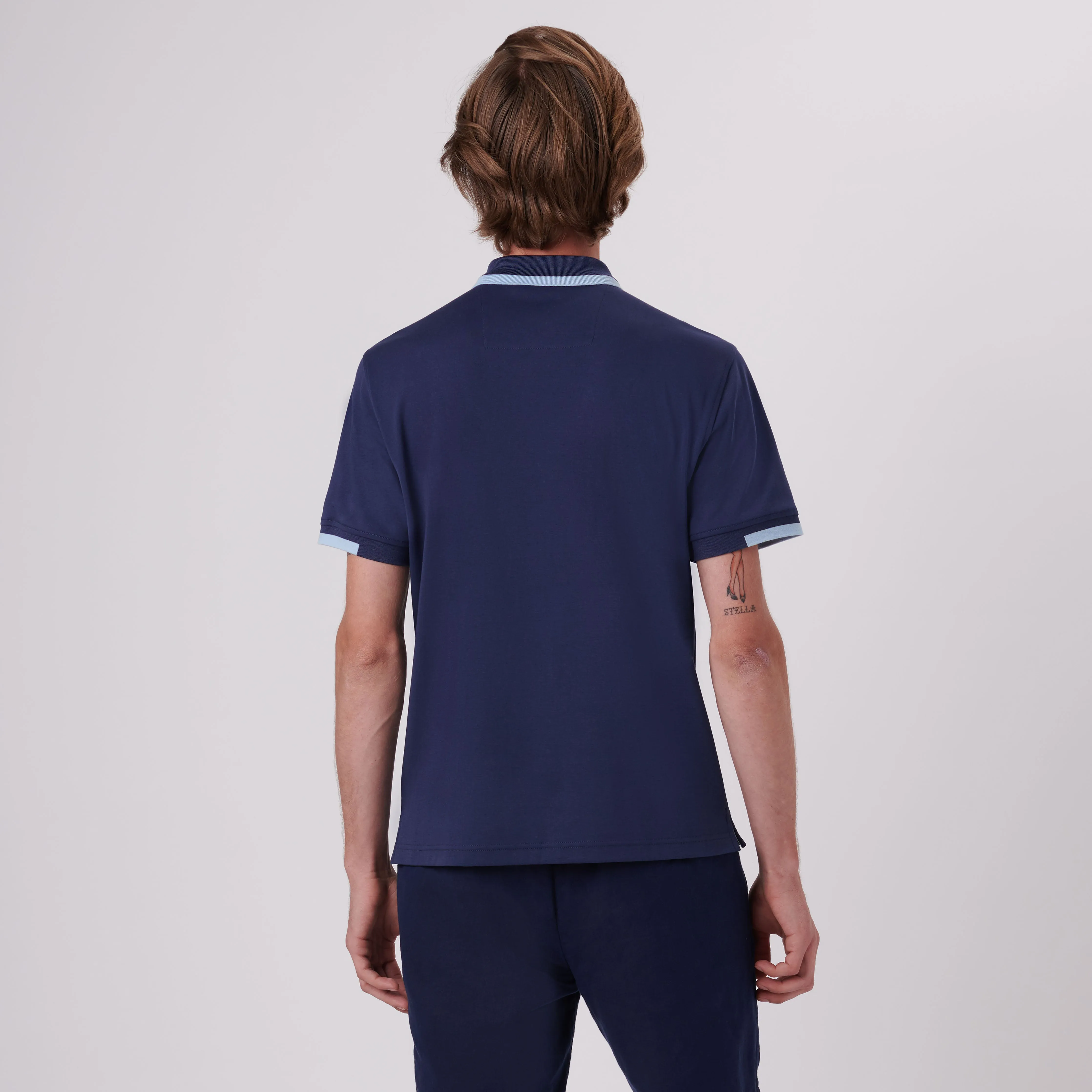 Quarter Zip Polo Shirt