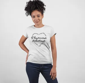 "Heart of a PA" Women's Fitted Tee