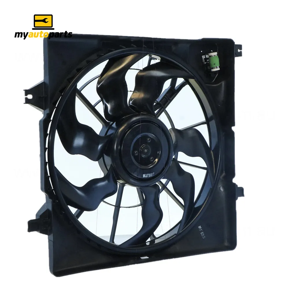 Radiator Fan Assembly Aftermarket Suits Hyundai Tucson TL 2015 to 2018