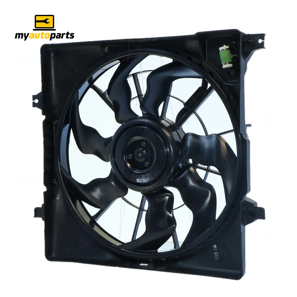 Radiator Fan Assembly Aftermarket Suits Hyundai Tucson TL 2015 to 2018