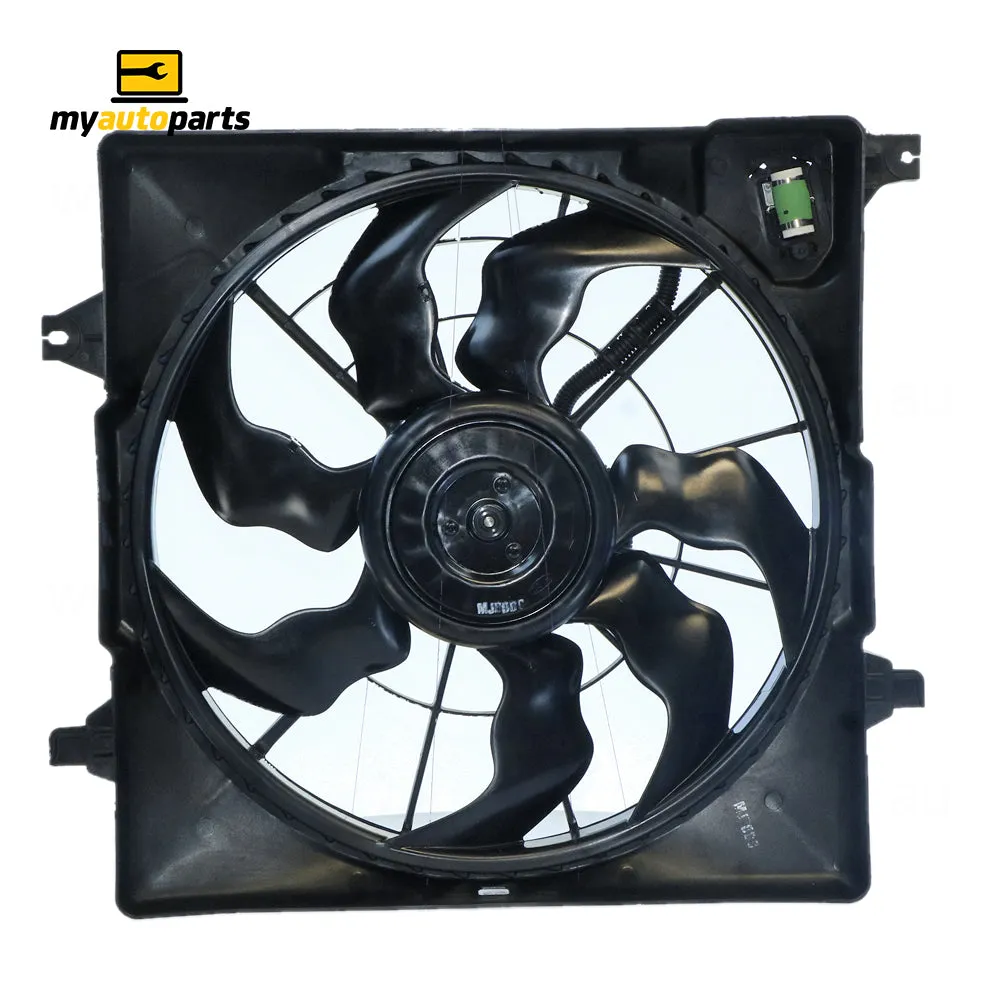 Radiator Fan Assembly Aftermarket Suits Hyundai Tucson TL 2015 to 2018