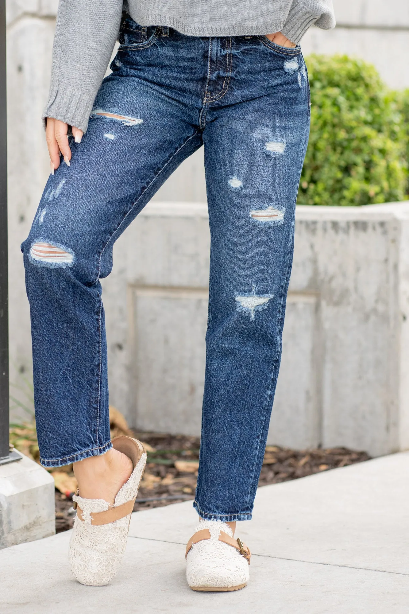 Raelynn High Rise Straight Leg