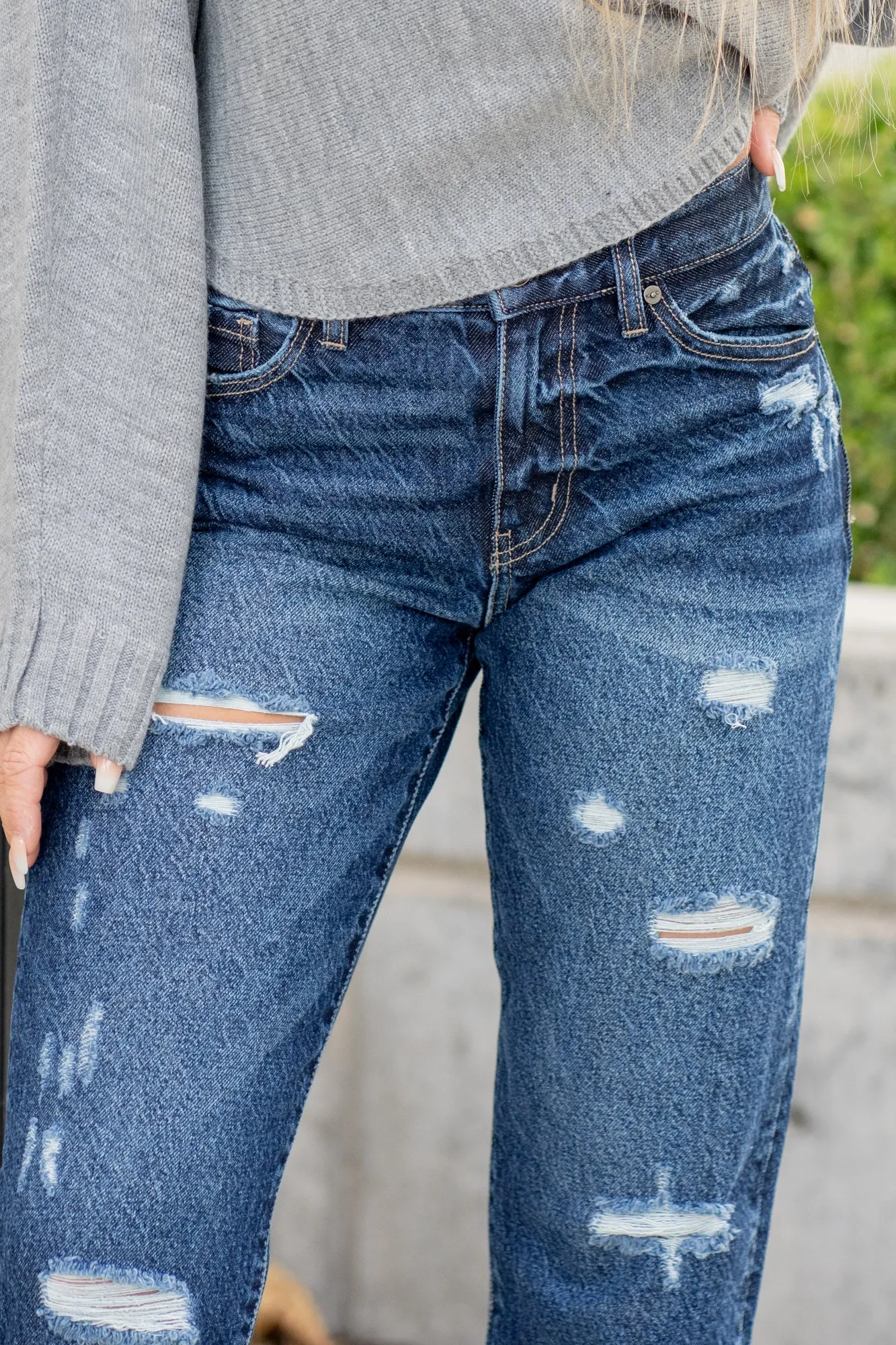 Raelynn High Rise Straight Leg