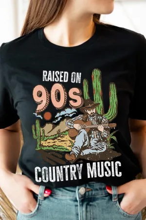 Raised On 90s Country Graphic Tee