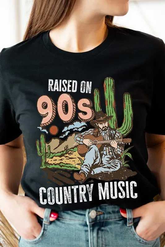 Raised On 90s Country Graphic Tee