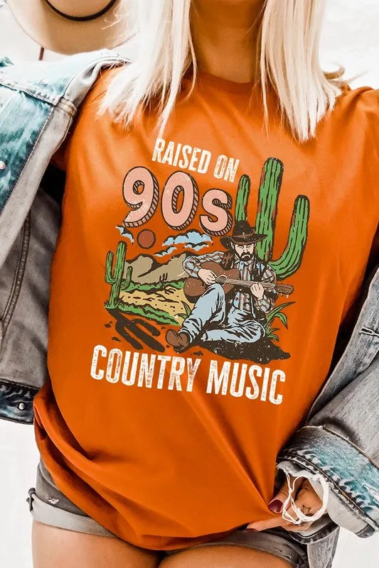 Raised On 90s Country Graphic Tee