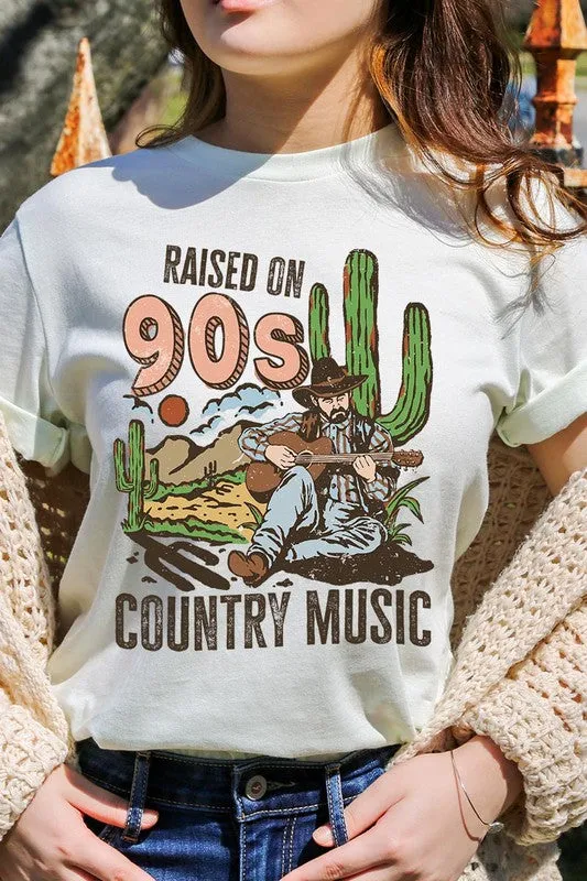 Raised On 90s Country Graphic Tee