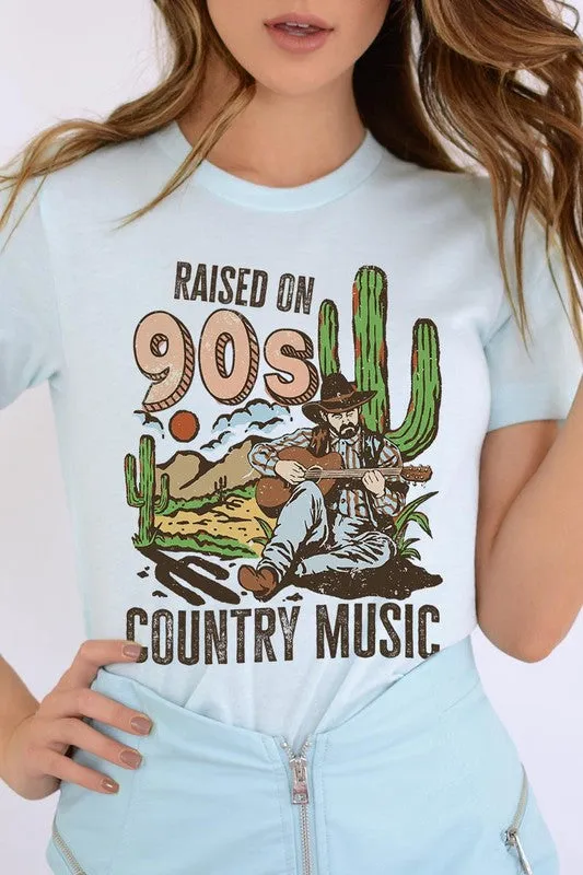 Raised On 90s Country Graphic Tee