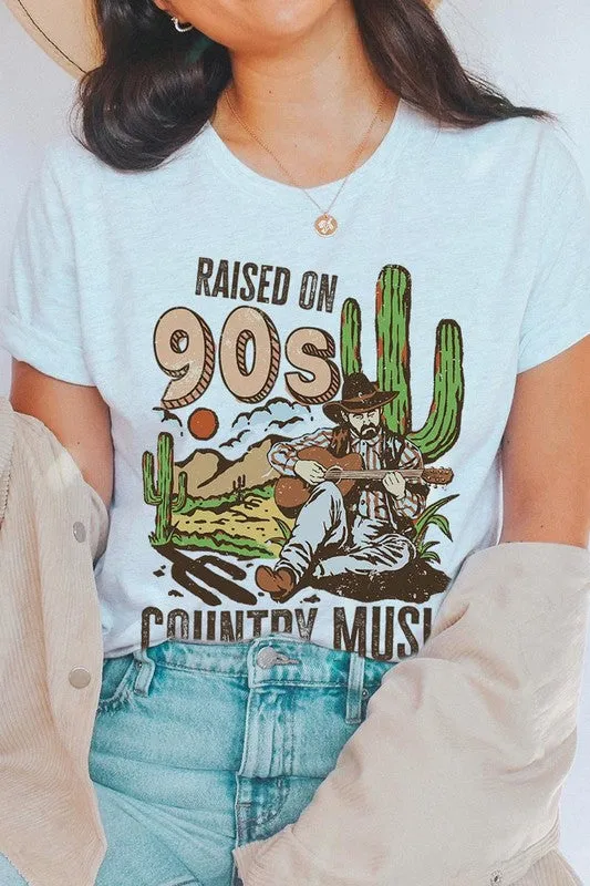 Raised On 90s Country Graphic Tee