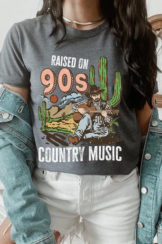Raised On 90s Country Graphic Tee