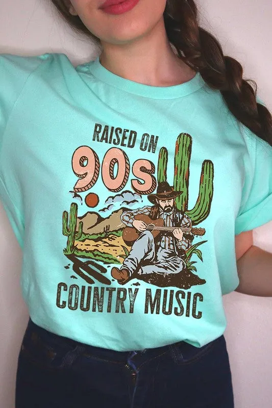 Raised On 90s Country Graphic Tee