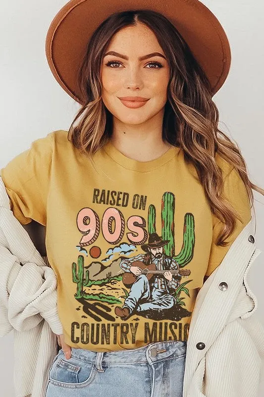 Raised On 90s Country Graphic Tee
